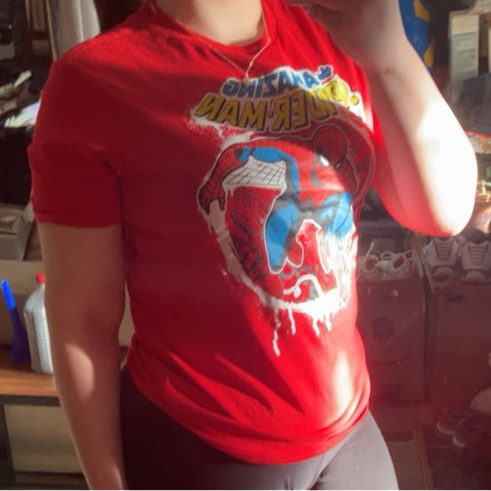 Red Spider-Man Graphic Tee